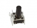 Microswitch drukknop (maakcontact) 6x6x11mm vertikaal